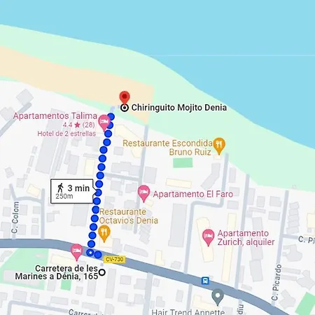 Appartement Asturias Playa Dénia